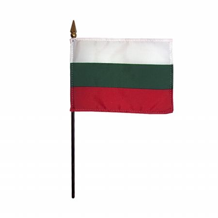 Picture of Annin Flagmakers 210020 4 x 6 in. Eb Bulgaria Mounted, Pack Of 12