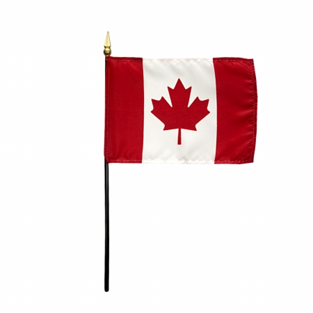 Picture of Annin Flagmakers 210026 4 x 6 in. Eb Canada Mounted- Pack Of 12