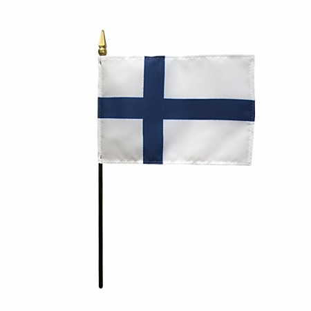 Picture of Annin Flagmakers 210049 4 x 6 in. Eb Finland Mounted - 12 Pack