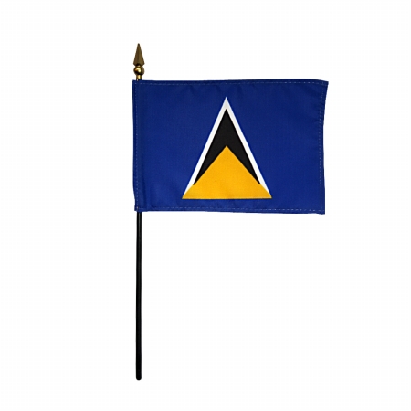 4 x 6 in. Eb St Lucia Mounted - 12 Pack