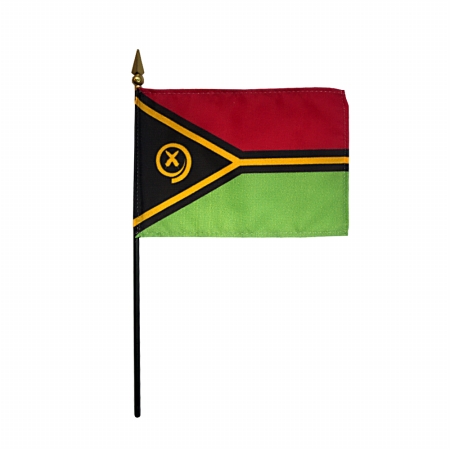 Picture of Annin Flagmakers 210150 4 x 6 in. Eb Vanuatu Mounted - 12 Pack