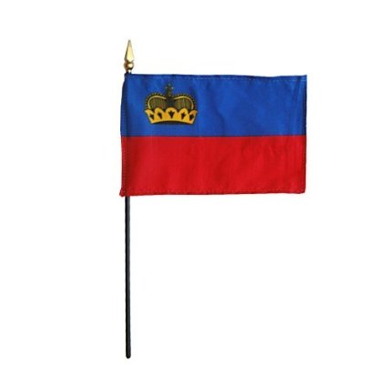 4 x 6 in. Eb Liechtenstein With Crown Mounted - 12 Pack