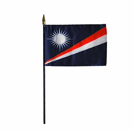4 x 6 in. Eb Marshall Islands Mounted - 12 Pack