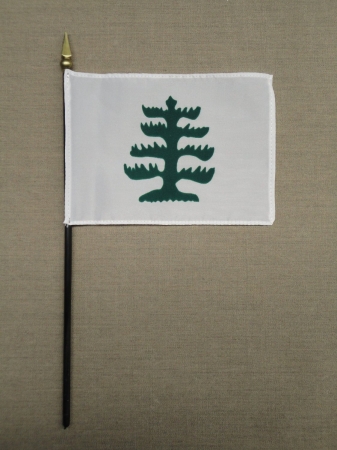 4 x 6 in. Eb Pine Tree Mounted-1775 - 12 Pack