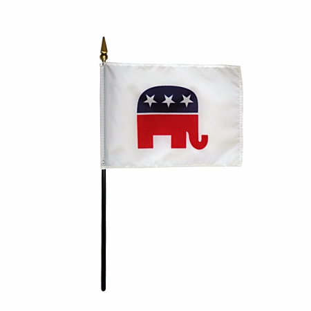 4 x 6 in. Eb Republican Mounted - 12 Pack