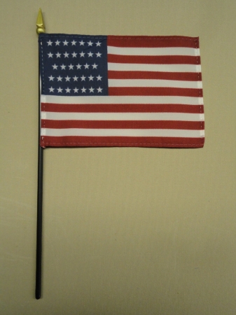 Eb 34 Star Us 1861-63 Mounted 4 x 6 in. 12 Pack