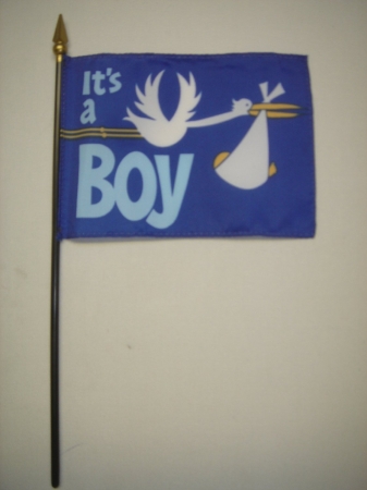 Eb It S A Boy Mounted 4 x 6 in. 12 Pack