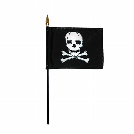 Eb Jolly Roger Mounted 4 x 6 in. 12 Pack