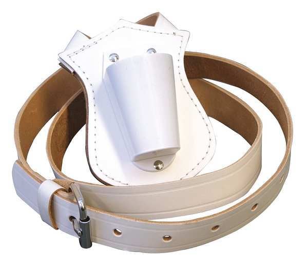 Picture of Annin Flagmakers 660005 S - W Single White Leather Belt