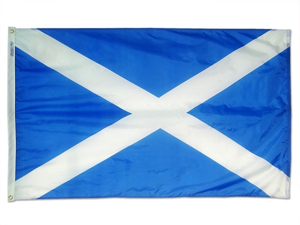 12 x 18 in. Nylon-Glo St Andrews Cross Flag