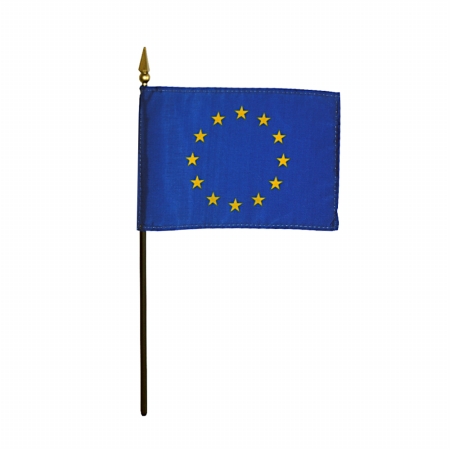 Eb European Union Mounted 4 x 6 in. 12 Pack