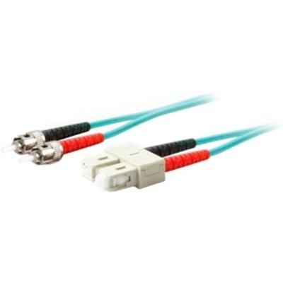 Picture of AddOn ADD-ST-SC-3M5OM4 Patch cable - 10 ft - aqua