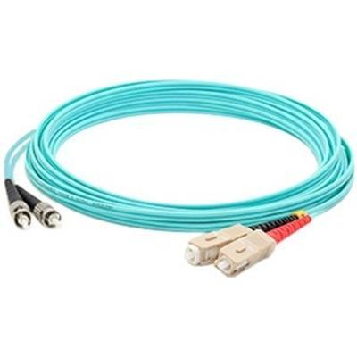 Picture of AddOn ADD-ST-SC-5M5OM3 Patch cable - 16.4 ft. - aqua