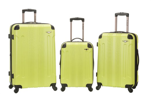 Picture of Rockland F190-LIME Luggage Set - Lime  3 Pieces