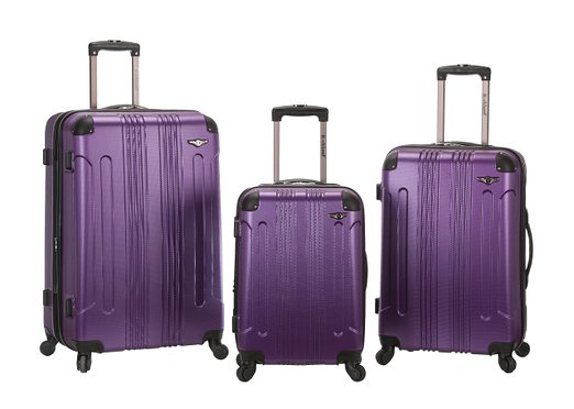 Picture of Rockland F190-PURPLE Luggage Set - Purple  3 Pieces