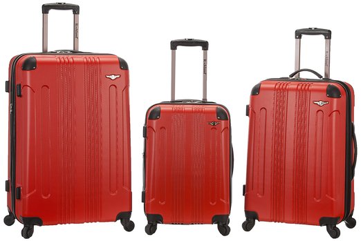 Luggage Set - Red  3 Pieces
