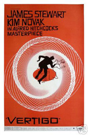 Picture of Hot Stuff Enterprise 3292-12x18-LM Vertigo Hitchcock Poster- 12 x 18 in.