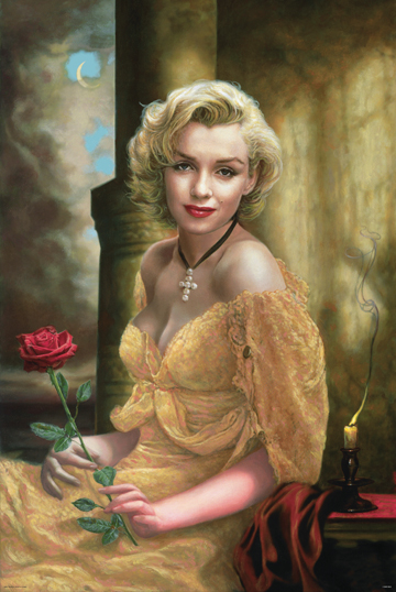 Picture of Hot Stuff Enterprise A002-24x36-NA Marilyn Gothic Poster- 24 x 36 in.