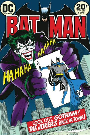 Picture of Hot Stuff Enterprise Z43-24x36-NA Batman Joker Comics Poster- 24 x 36