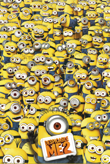 Z71-24x36-NA Despicable Me 2 Poster, 24 x 36