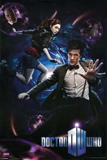Z75-24x36-NA Doctor Who Poster- 24 x 36