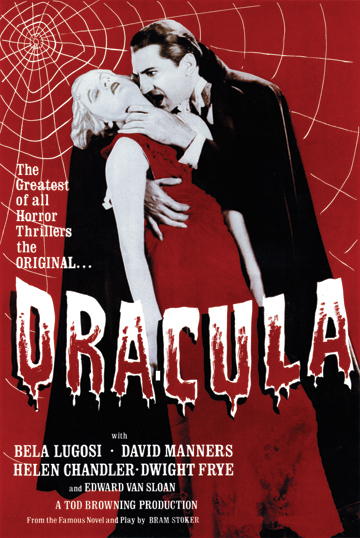 Z78-24x36-NA Dracula Poster- 24 x 36