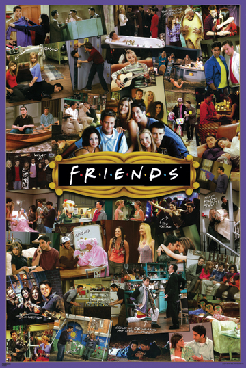 Z91-24x36-NA Friends Poster- 24 x 36