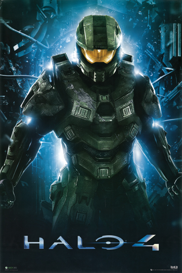 Z97-24x36-NA Halo 4 Poster- 24 x 36