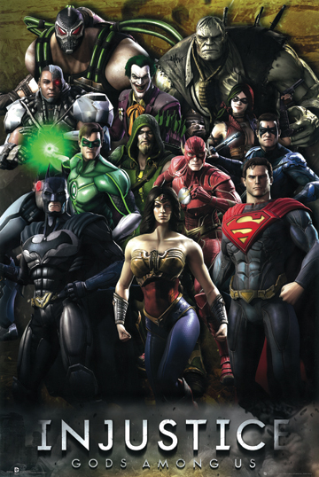 Picture of Hot Stuff Enterprise Z102-24x36-NA Injustice Poster- 24 x 36