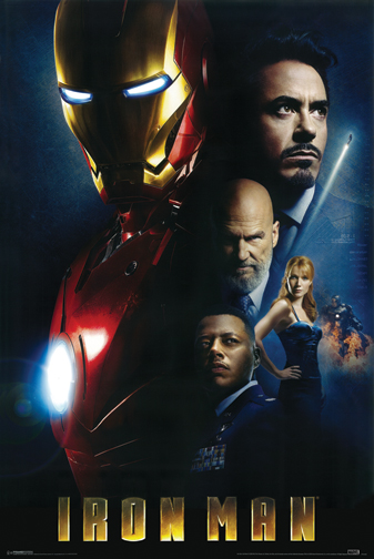 Picture of Hot Stuff Enterprise Z103-24x36-NA Iron Man Collage Poster- 24 x 36