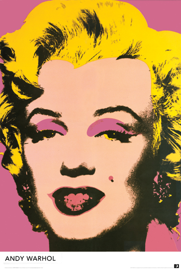 Picture of Hot Stuff Enterprise Z132-24x36-NA Marylin Warhol Poster- 24 x 36