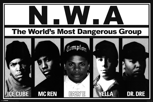 Z141-24x36-NA N.W.A. Poster, 24 x 36