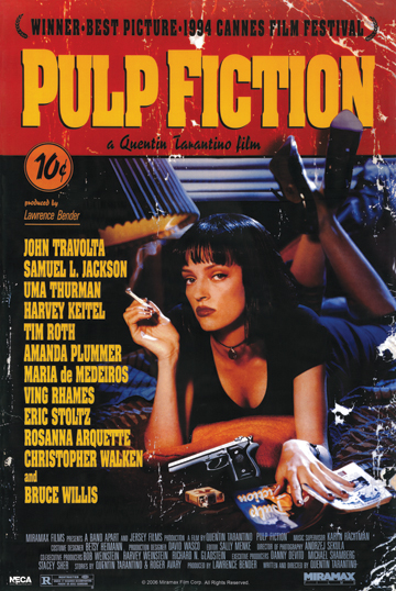 Picture of Hot Stuff Enterprise Z151-24x36-NA Pulp Fiction Poster- 24 x 36