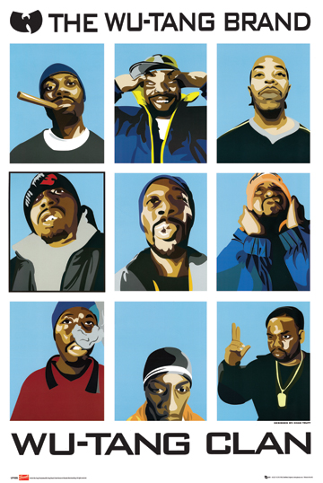 Picture of Hot Stuff Enterprise Z196-24x36-NA The Wu-Tang Clan Poster- 24 x 36