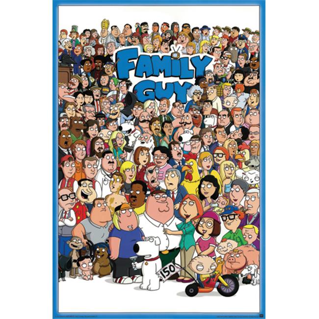 Hot Stuff Enterprise Z84-24x36-NA Family Guy Poster- 24 x 36