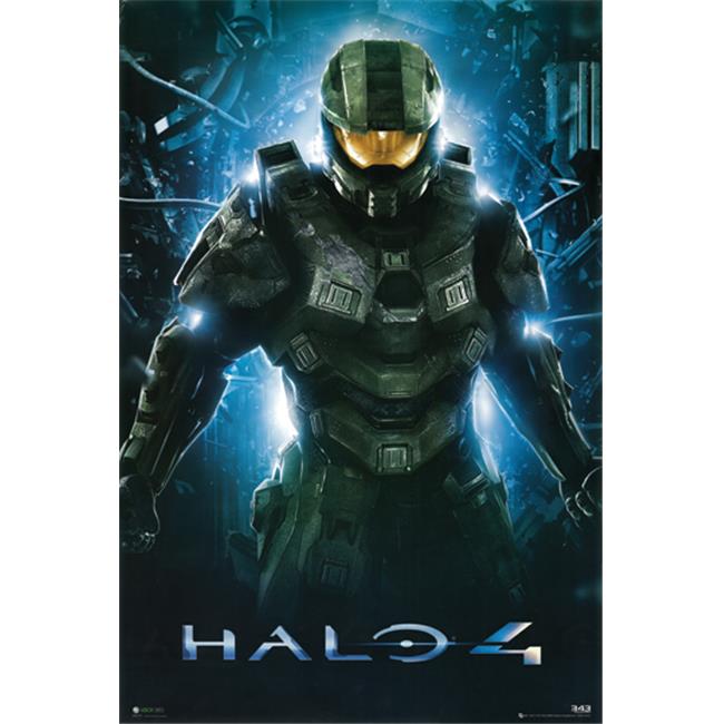 Hot Stuff Enterprise Z97-24x36-NA Halo 4 Poster- 24 x 36