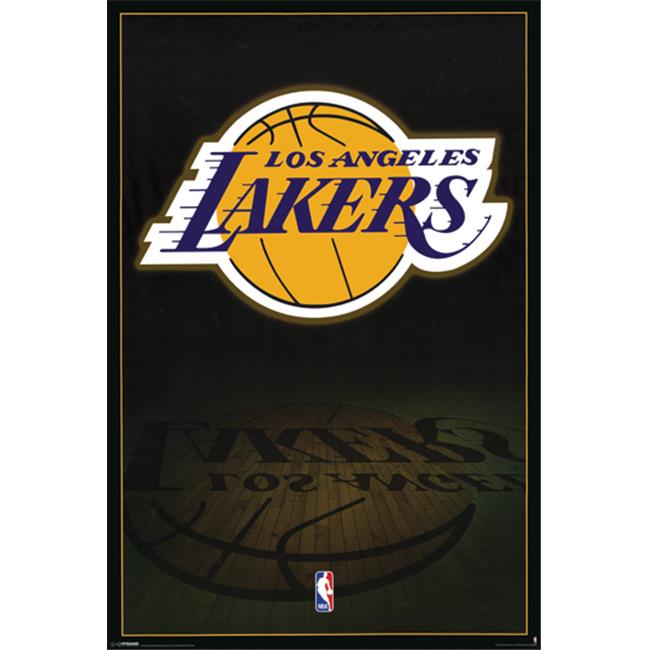 Hot Stuff Enterprise Z116-24x36-NA Lakers Logo Poster- 24 x 36