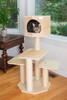 Picture of Armarkat Real Wood Premium Model S4203 Scots Pine  Solid Wood Cat Tree  46&quot; Tall 