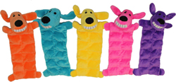 Loofa Squeaker Mat Dog Toy - Assorted- 12 In.