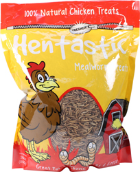 Picture of Unipet Usa 084112 Hentastic Dried Mealworms Chicken Treats&#44; 30 Oz.
