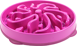 Picture of Kyjen 203280 Dog Games Flower Slo&#44; Bowl Slow Feed&#44; Purple - Large