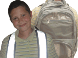 Picture of Bright Ideas RBP2B Reflective Backpack û 360 degree- Black