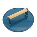 BergHOFF 2211472 Cast Iron Steak Press - Blue BergHOFF 2211472 Cast Iron Steak Press - Blue
