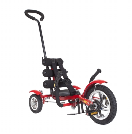 Picture of Asa Products Tri-603R The Roll-to-Ride Luxury Three Wheeled Cruiser&#44; Red
