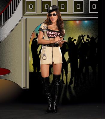 Picture of MorrisCostumes RL5981LG Party Police Large- 10-14