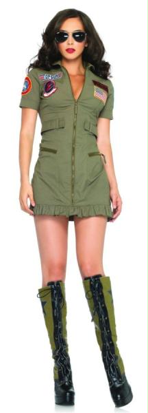 Picture of MorrisCostumes UATG83700MD Top Gun Dress - Medium