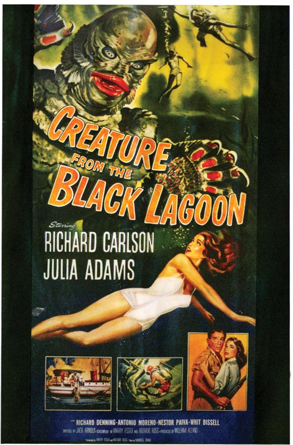 MorrisCostumes PM11382 Horror Poster Creature Black - Large