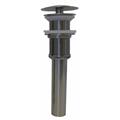 Novatto UPD-BN Brushed Nickel Umbrella Drain, Less Overflow Novatto UPD-BN Brushed Nickel Umbrella Drain, Less Overflow