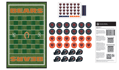 41444 Chicago Bears Checkers Puzzle