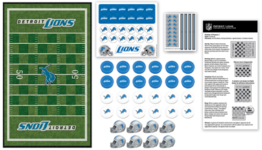 Detroit Lions Checkers Puzzle